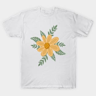 Sweet yellow floral T-Shirt